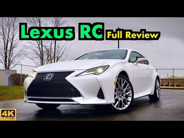 2019 Lexus RC 300: FULL REVIEW | Updates Bring LC Magic for 2019!