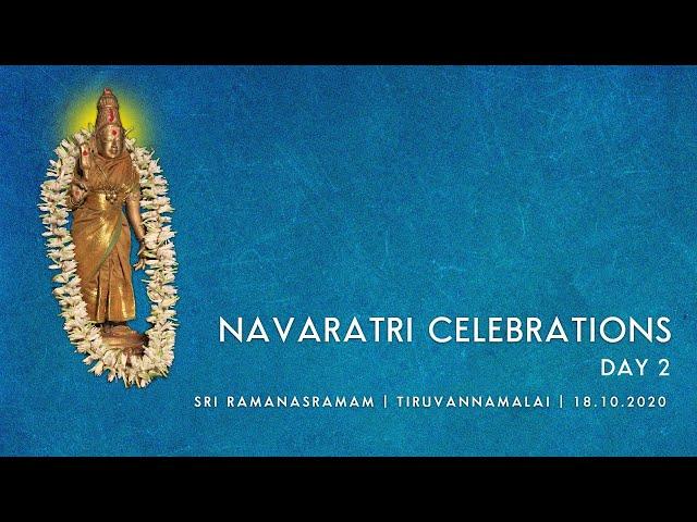 Navaratri Celebrations - Sri Ramanasramam - 2020 Day 2