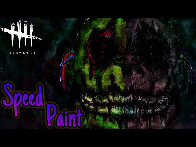 2 Evil Eyes | FNaF X Dead By Daylight Springtrap Speed Paint