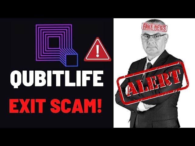 QubitLife Exit Scam Initiated, No Withdrawals, launched QDT Token (useless)  - QubitTech