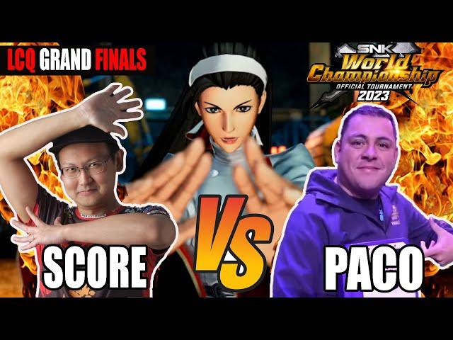 SNK WCS KOF XV LCQ Grand Finals: Score VS Paco