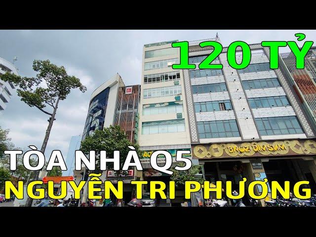 Bán tòa nhà QUẬN 5 đường NGUYỄN TRI PHƯƠNG, P7 - Mã sp: SK1142