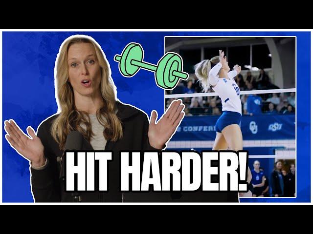 How to Hit a Volleyball HARDER