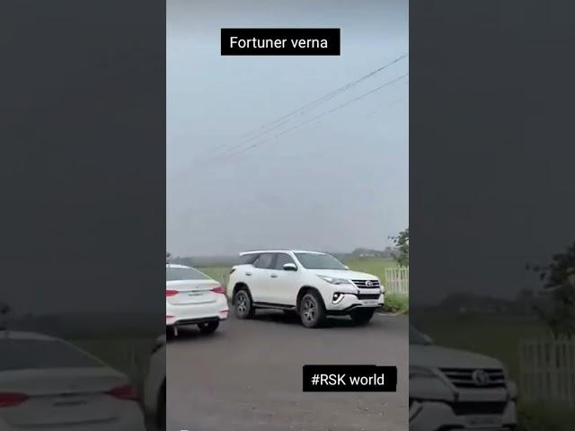 fortuner Verna # heavy drift status  #trending #viral #car #drift #RSK world