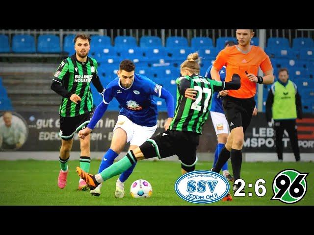 Regionalliga Nord 2023/24 | 15. Spieltag | SSV Jeddeloh II 2:6 Hannover 96 U23 | ᴴᴰ