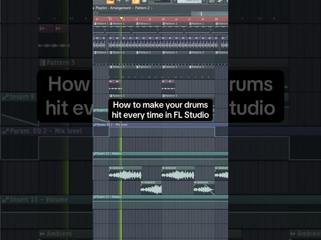 How to make your drums hit every time in FL Studio #beatmaking #flstudio #musicproducer