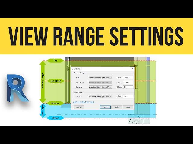 Revit – Understanding View Range and Changing View Range Settings