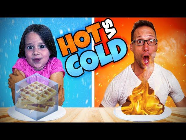 YOU won’t BELIEVE what I ATE! Hot vs Cold Challenge | The McCartys