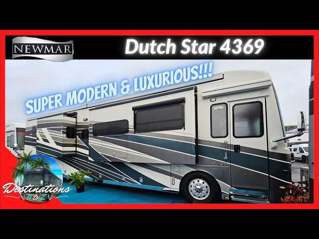 Newmar DUTCH STAR 4369 TOUR and WALK THROUGH | Hershey RV Supershow