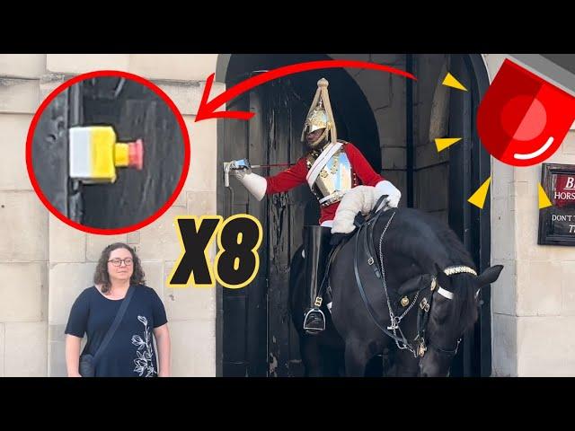 King’s Guard Hits Alarm Eight Times!