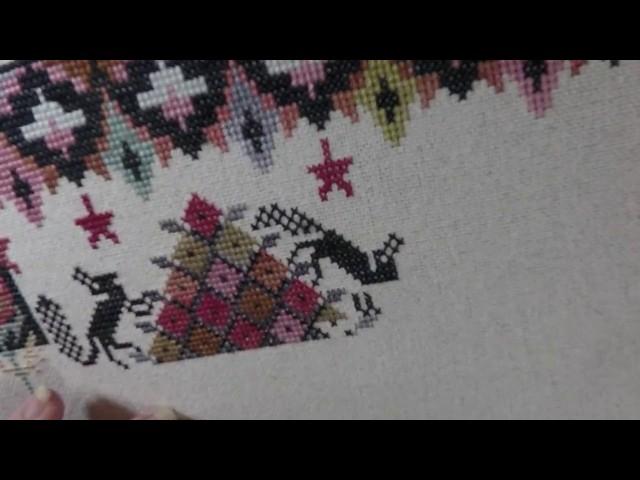 Stitchinit Flosstube #4: Two Naughty Squirrels