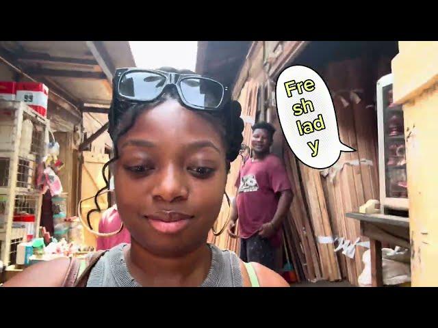 A DAY IN THE LIFE AS A GHANAIAN CITIZEN VLOG : TIMBER MARKET EDITION!!!