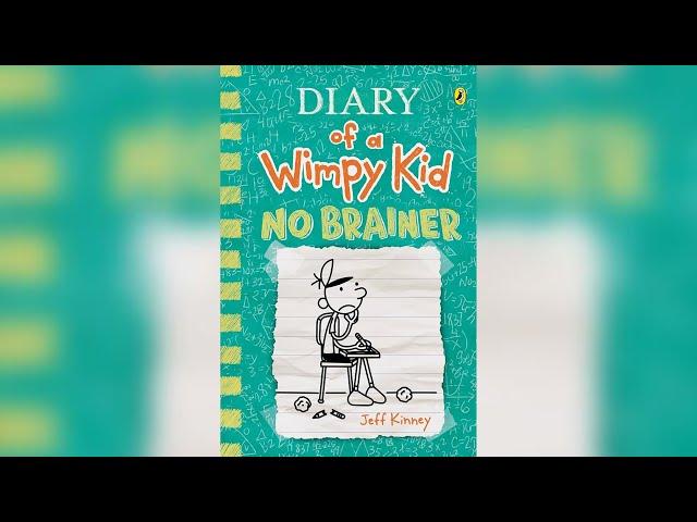 Diary of a Wimpy Kid: No Brainer audiobook with text