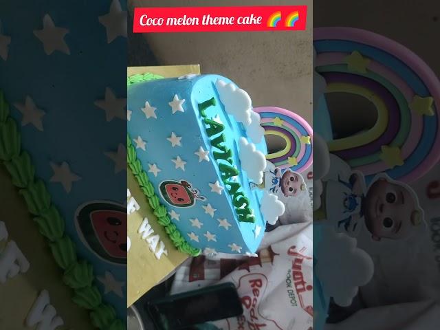 cocomelon theme cake making #cake#design #viral#ytshort#trending
