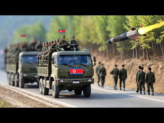 Large North Korean Tank Convoy Completely Destroyed in Ambush in Ukraine