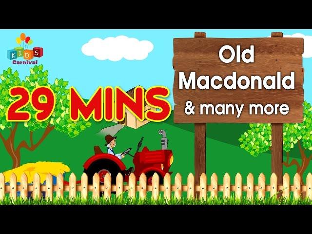 Old Macdonald & Many More || Top 20 Most Popular Nursery Rhymes Collection