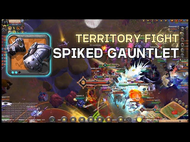 Albion Online ZvZ (West): Bad DPS's ZvZ Tutorial-like Footage (Spiked Gauntlet)