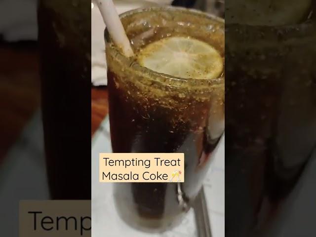 Tempting Treat Masala Coke #shorts #temptingtreat #masalacoke