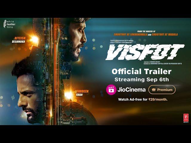 Visfot | Official Trailer | Streaming 6 September | JioCinema Premium