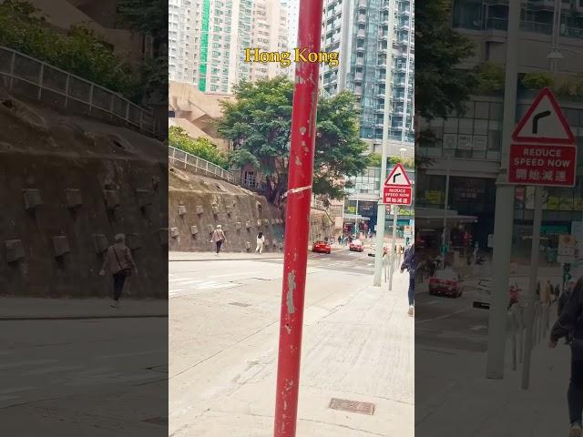 Hong Kong, China  | Skyscraper City with Real Ambient Sounds  #shorts