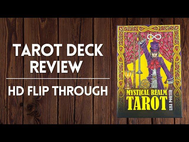 Mystical Realm Tarot Cards | Visual and Historic Exploration of the Fools Journey | Review