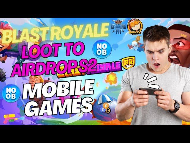 BLAST ROYALE NEW UPDATE LOOT TO AIRDROP (S2) & QUICK GUIDE HOW TO BUY NEW CHARACTER!