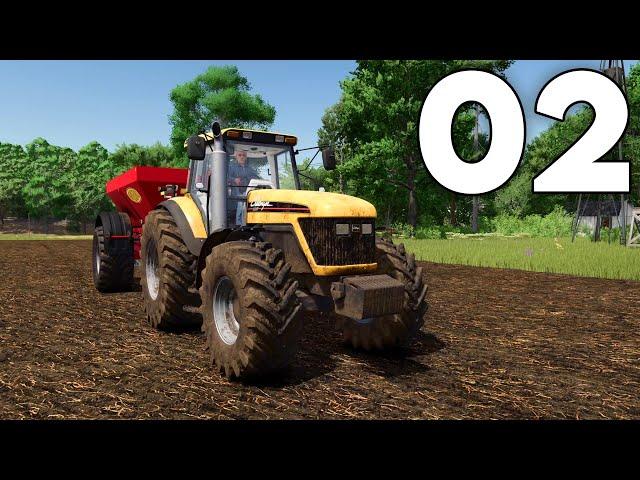 Farming Simulator 25 - Part 2 - Working the Fields with New Machinery