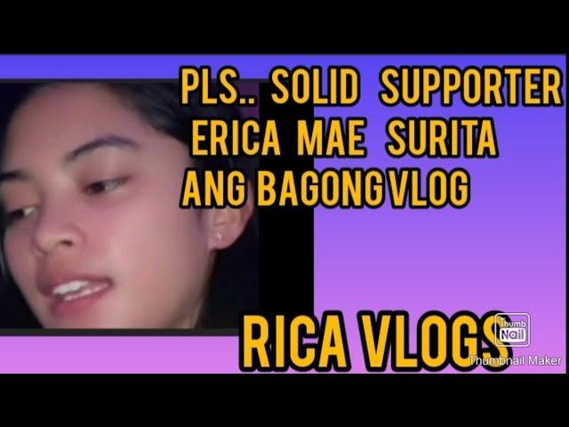 ERICA MAE SURITA UMPISA NA MAG VLOG #ricavlogs#videoviral#ericamaesurita#trendingvideo #anatadsvilla