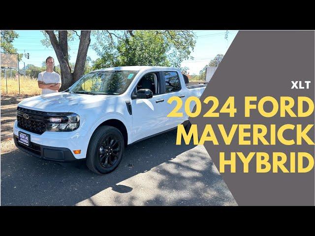 Maverick Hybrid? 2024 Ford Maverick XLT 2.5L Hybrid CVT SuperCrew