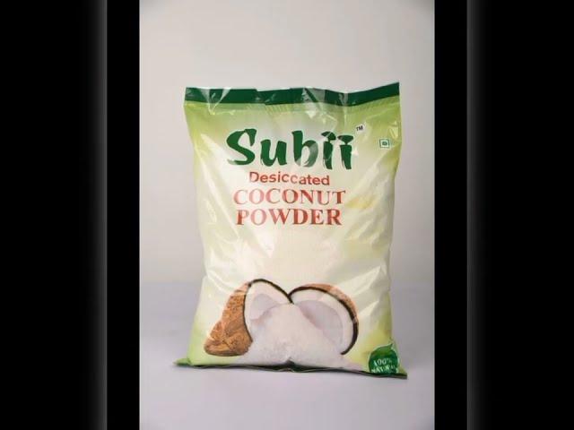 #Trending#Subii#Coconut powder#Coconut flakes#Food products