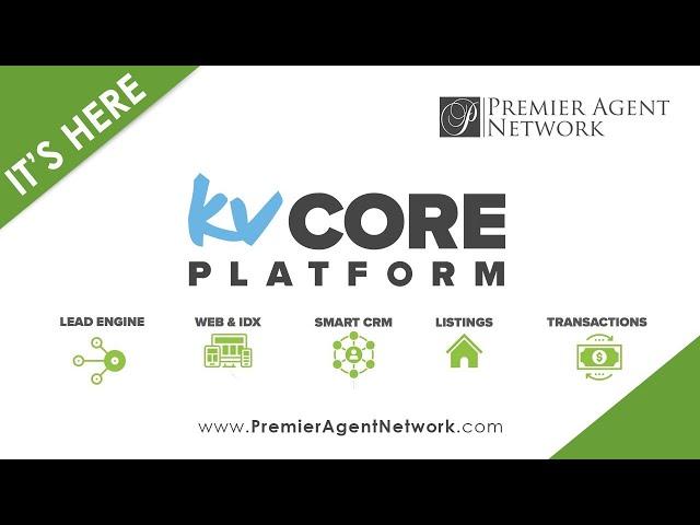 Premier Agent Network Partners with kvCORE to Launch IDX Website and Smart CRM