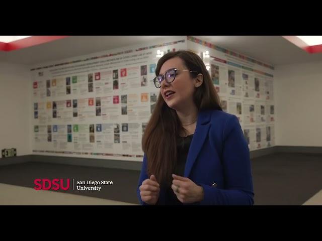SDSU Inspires Action: U.N. Sustainable Development Goals on Display Library Exhibition