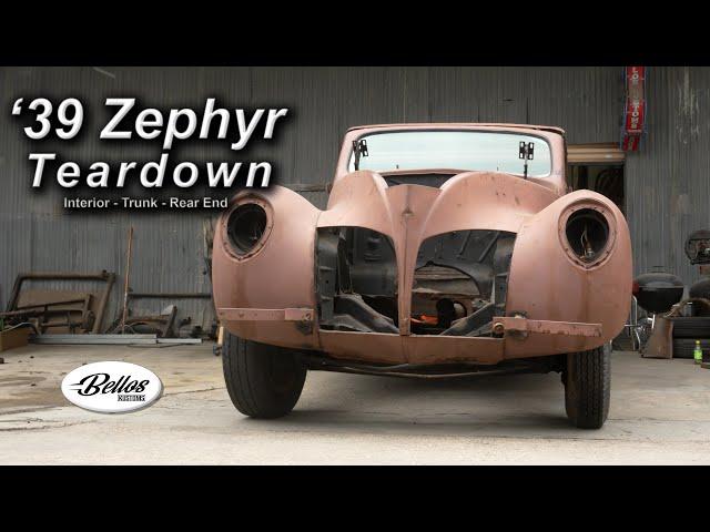 1939 Lincoln Zephyr Teardown