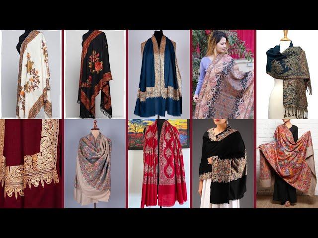 pure Pashmina Shawl|Latest And Beautiful Shawls In Winter 2023-24 #winter2023-24