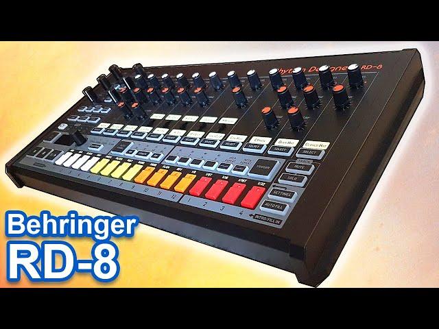 BEHRINGER RD-8 - Review, Tutorial & Demo | Analog Drum Machine