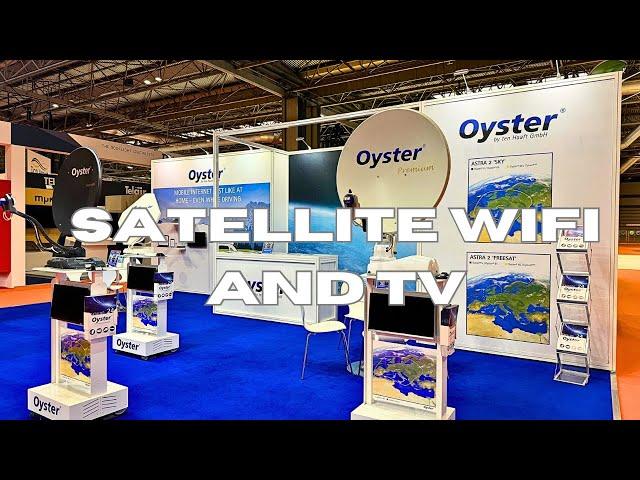 Oyster Satellite Systems and WIFI for Motorhomes and Caravans