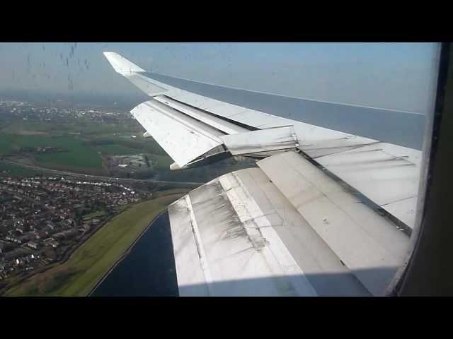 Landing in London Heathrow Boeing 747