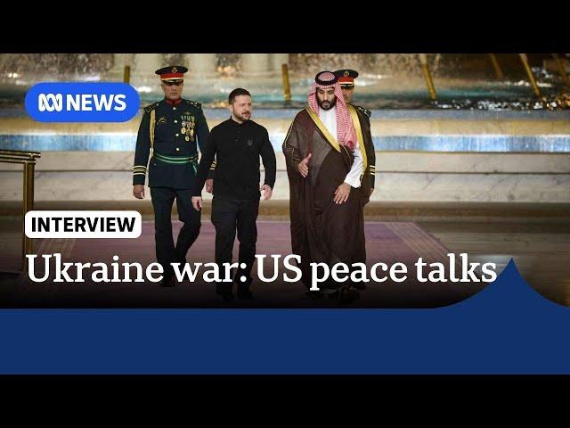 Talks between the US and Ukraine to commence in Saudi Arabia | The World | ABC NEWS