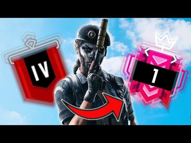 Solo Copper to Champion in Rainbow Six Siege ( Day 1 of 7 )