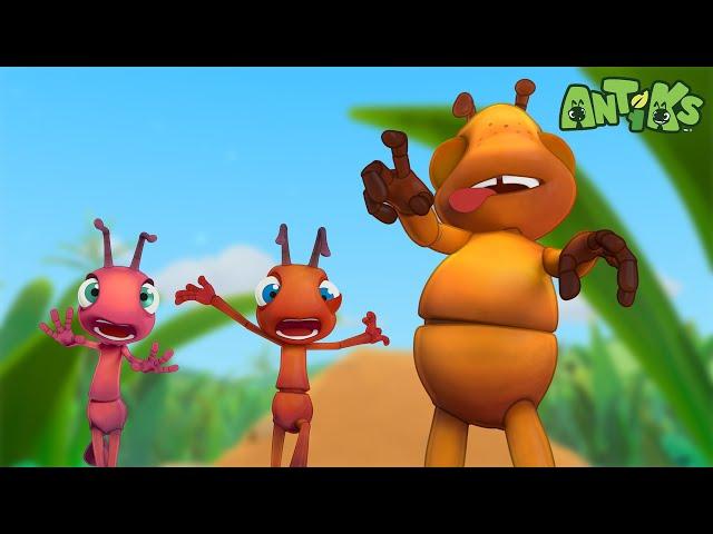 Sleep Walking Antics! |  Antiks & Insectibles  | Funny Cartoons for Kids | Moonbug