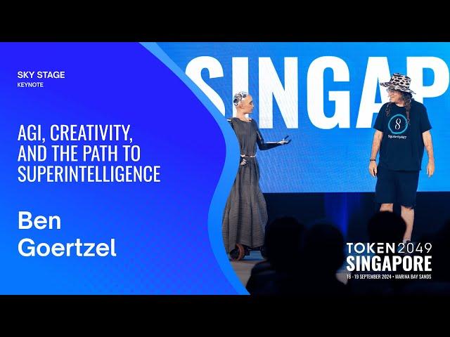 Ben Goertzel - AGI, Creativity, and the Path to Superintelligence - TOKEN2049 Singapore 2024