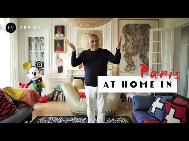 At Home in Paris: Colourful Apartment of a Legendary Designer