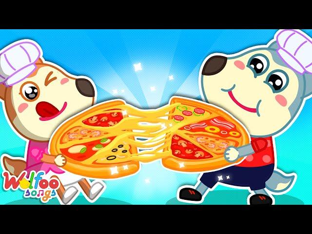 Make Your Special Pizza - Delicious Pizza Songs | Kids Songs & Nursery Rhymes @WolfooFamilySongs