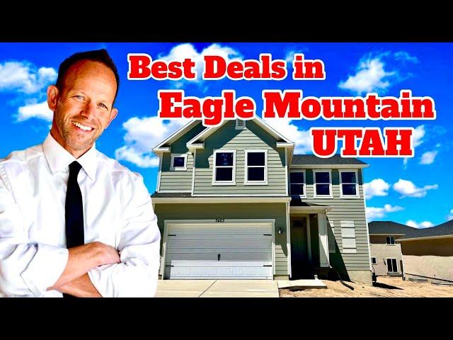 BEST Deal on New HOMES in UTAH | Eagle Mountain Real Estate