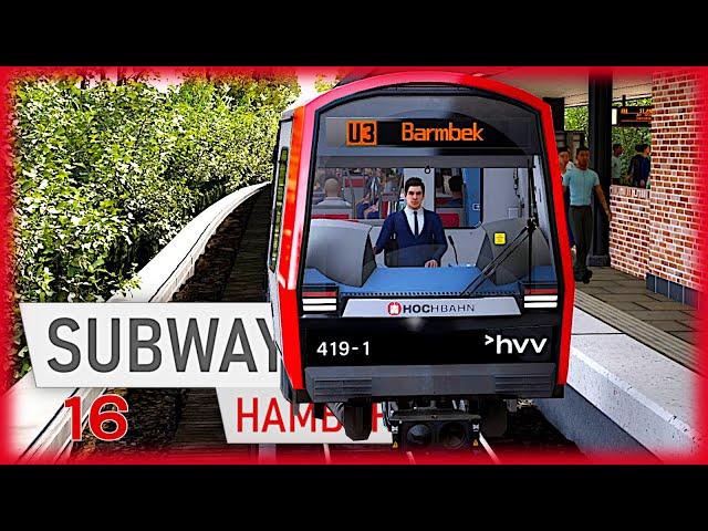 SUBWAYSIM HAMBURG [016]  Polizeieinsatz II [ENDE] | SubwaySim Hamburg Gameplay