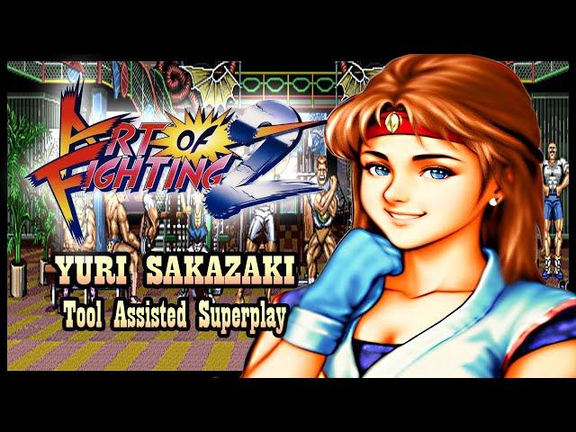 【TAS】ART OF FIGHTING 2 \ RYUUKO NO KEN 2 - YURI SAKAZAKI (0HP)