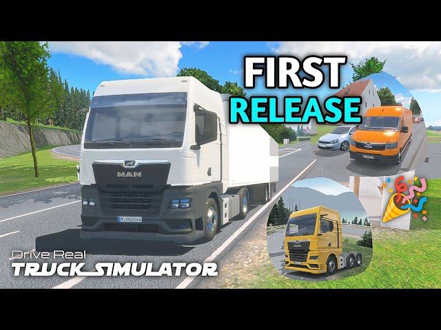 FIRST RELEASE // DRIVE REAL TRUCK SIMULATOR | ANDROID IOS