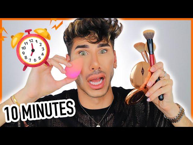 10 MINUTE MAKEUP CHALLENGE! | Danny Defreitas
