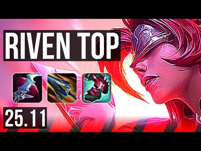 RIVEN vs SETT (TOP) | EUW Master | 25.11