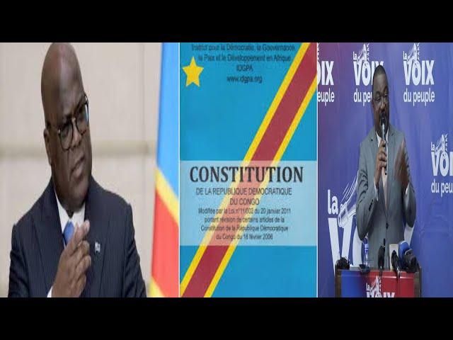 URGENT : LAURENT ONYEMBE MET K.O TSHISEKEDI, SUR LE DEBAT DE LA CONSTITUTION